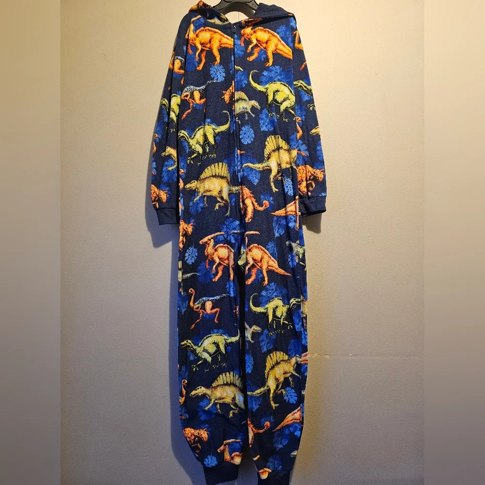 Place Kids Dinosaur Pajama Set - Blue and Orange
